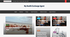 Desktop Screenshot of myhealthexchangeagent.com