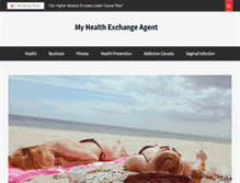 Tablet Screenshot of myhealthexchangeagent.com